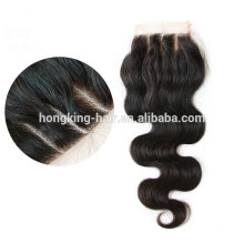 China supplier 100 human hair virgin hair silk base hair closure customize different size different type
